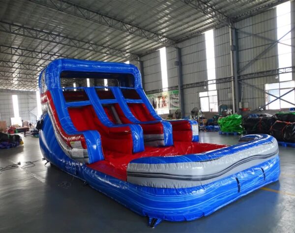 13' Baja Splash Dual Lane Water Slide - Image 2