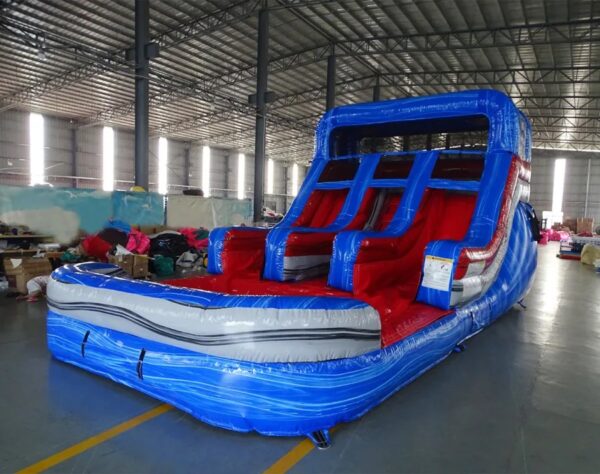 13' Baja Splash Dual Lane Water Slide - Image 3