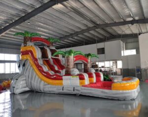16' Fire Island Single Lane Water Slide